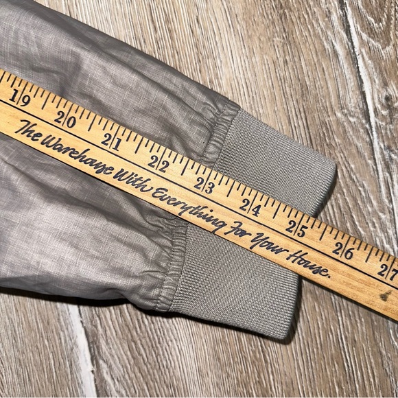 Singer + Sargent Los Angeles Men's Reversiable Bomber Jacket Full Zip Green Gray - Picture 15 of 15